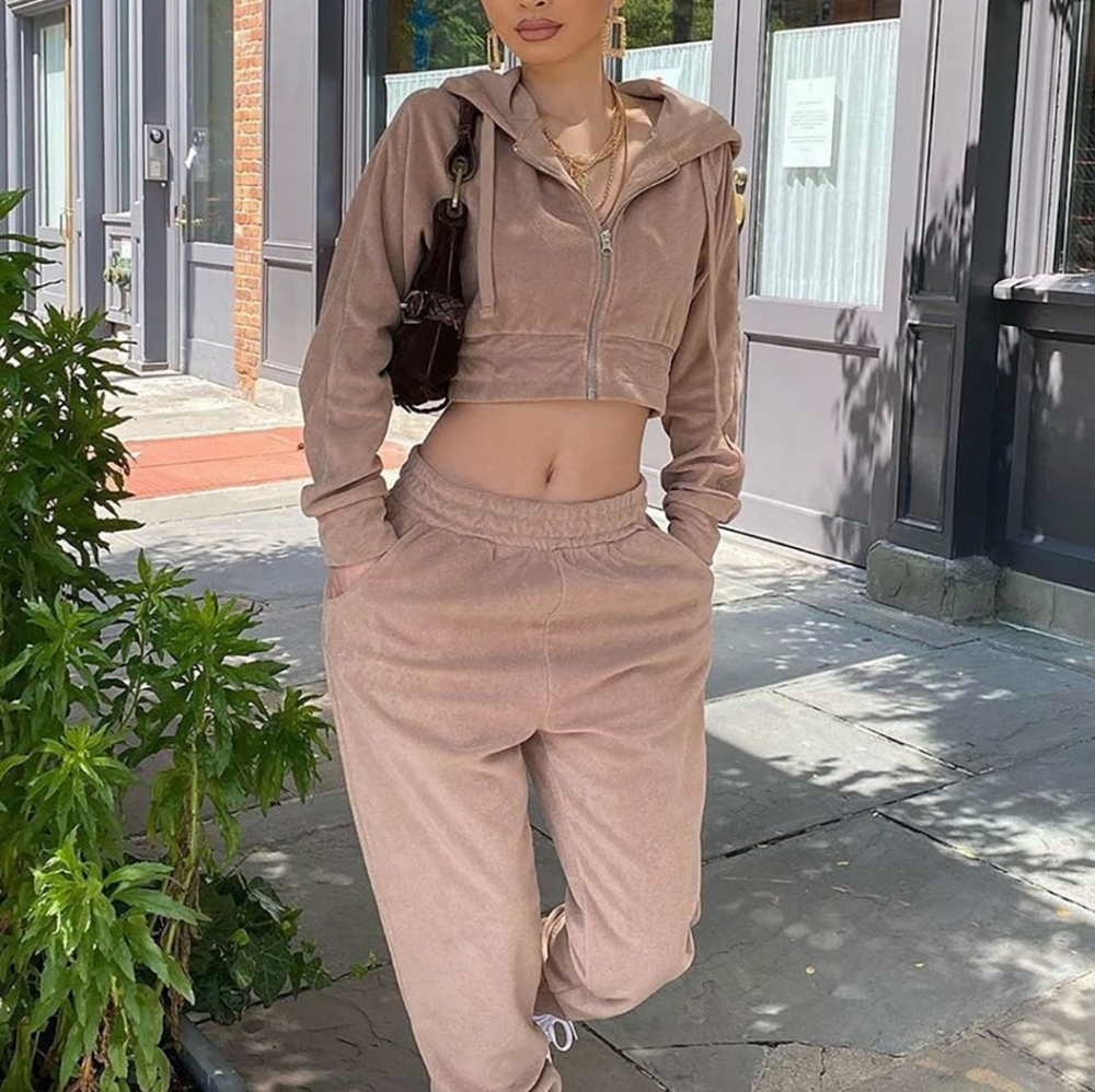Terry pants set